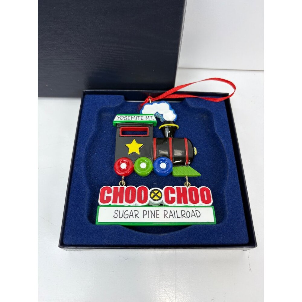 Yosemite Mt. Choo Choo Sugar Pine Railroad‎ Train JKC Ornament Santas Pen JKC
